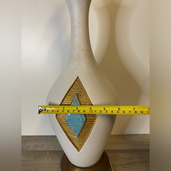 Vintage Mid Century Modern 1960 Quartite Creative Corp. Atomic Era Lamp - Picture 7 of 11